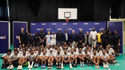 The NBA camp teaches the fundamental skills as well as the core values of the game