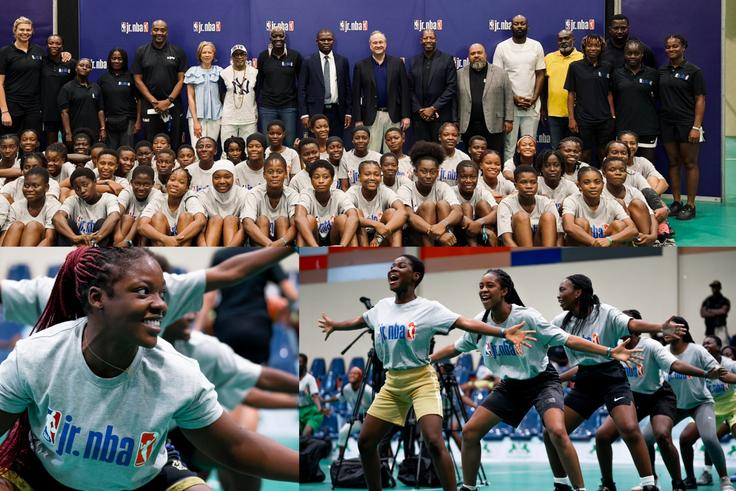 60 girls participate as NBA Africa holds camp in Ghana.