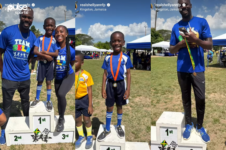 A new Pryce is blazing the track: Shelly-Ann’s son Zyon wins 2 gold medals on school’s sports day