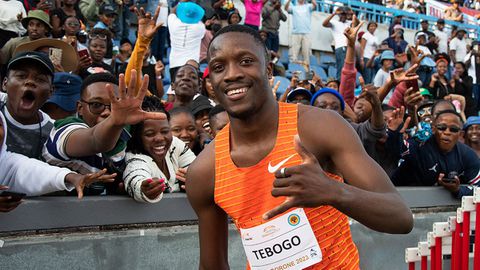 Letsile Tebogo reveals ambition to match Usain Bolt as one the world's greatest