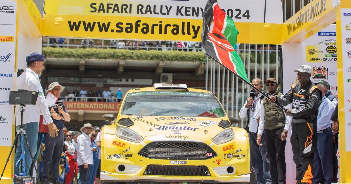 Vroom! President Ruto flags off WRC Safari Rally in bid to break viewer ...