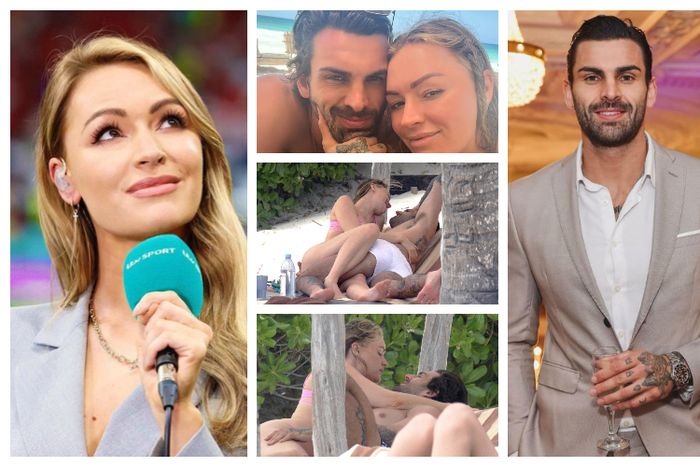 Laura Woods and boyfriend Adam Collard