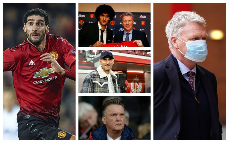 Marouane Fellaini opens up on Manchester United nightmare under David Moyes