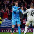 Thibaut Courtois and Kylian Mbappe | Imago
