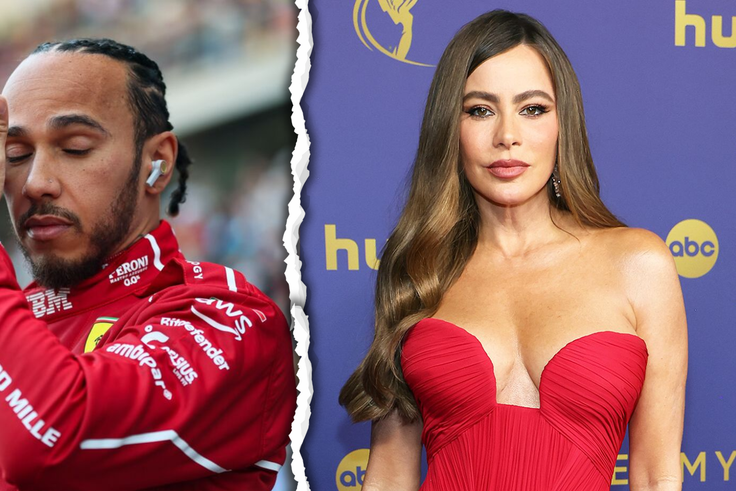 Lewis Hamilton and Sofia Vergara’s rumoured romance fizzles out amid hellish Ferrari debut