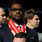 LeBron James attends the match Liverpool Vs. Manchester United, ManU Premier League, Anfield, Britain - 15 Oct 2011 || Image credit: Imago