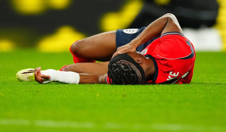 Madueke gets injured || Imago