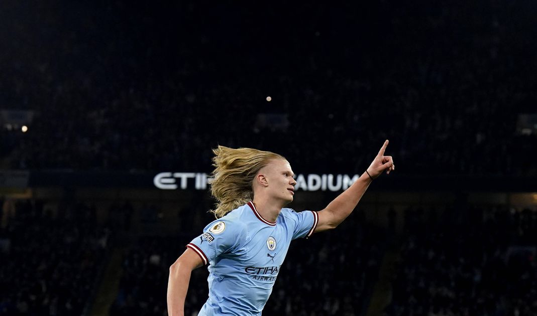 Haaland breaks Premier League record as Man City reclaim top spot