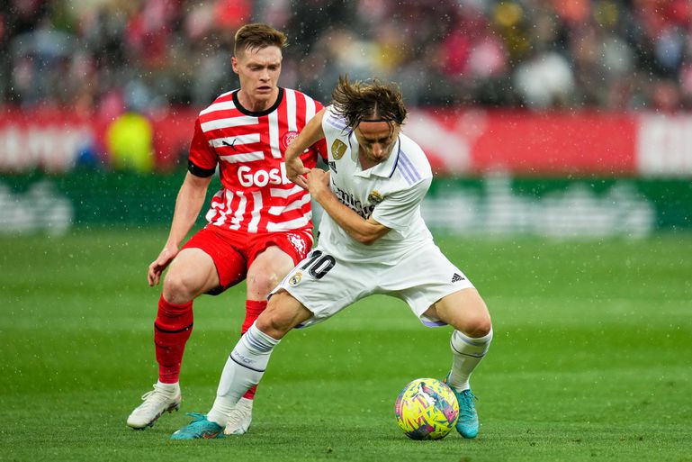 Luka Modric in action for Real Madrid
