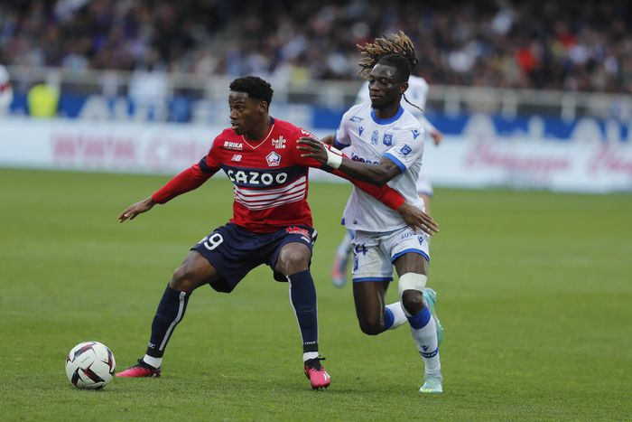 Lille striker Jonathan David