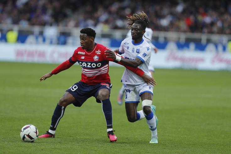Lille striker Jonathan David