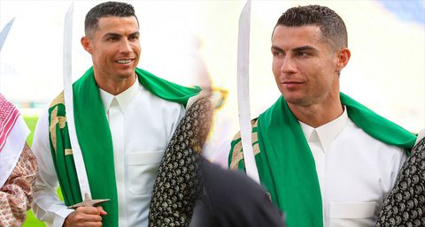 Hajji Ronaldo? CR7's car spotted at Mosque amidst separation rumours