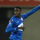 Okumu in action tonight as Gent court more UEFA Conference League fairy