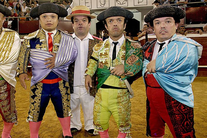 Dwarf bullfighters from Spain
