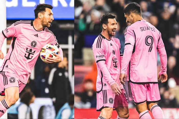 See what Messi and Suarez did as Inter Miami beat the New England Revolution in MLS.