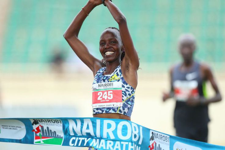 Naom Jebet triumphs in Madrid for first international marathon victory
