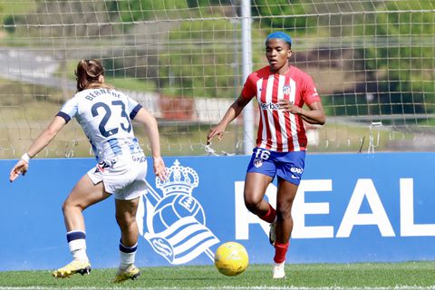 Rasheedat Ajibade: Watch Super Falcons star score for Atletico Madrid