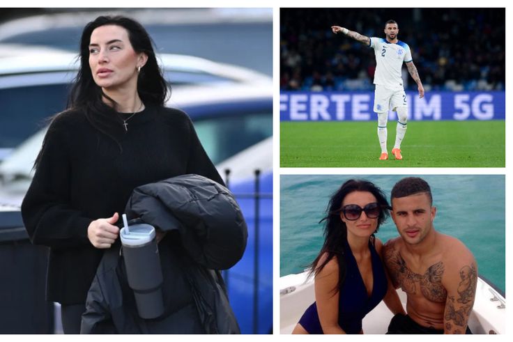 Kyle Walker's wife warns ex-mistress to stay away from Euros