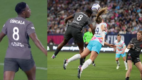 Asisat Oshoala: Super Falcons star scores as Bay FC loses to San Diego Wave