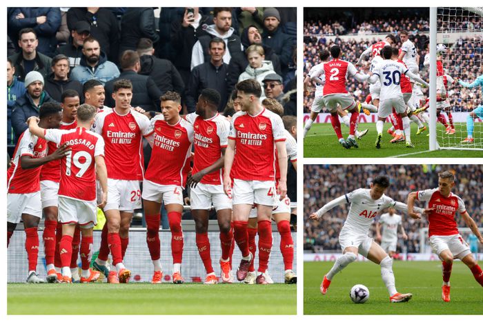 Arsenal avoid late scare in North London derby