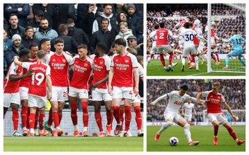 Arsenal avoid late scare in North London derby to keep title hopes alive