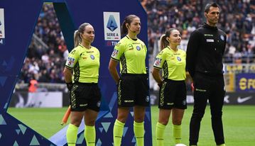 Male VAR ruins historic all-female officials moment in Serie A with wrong call