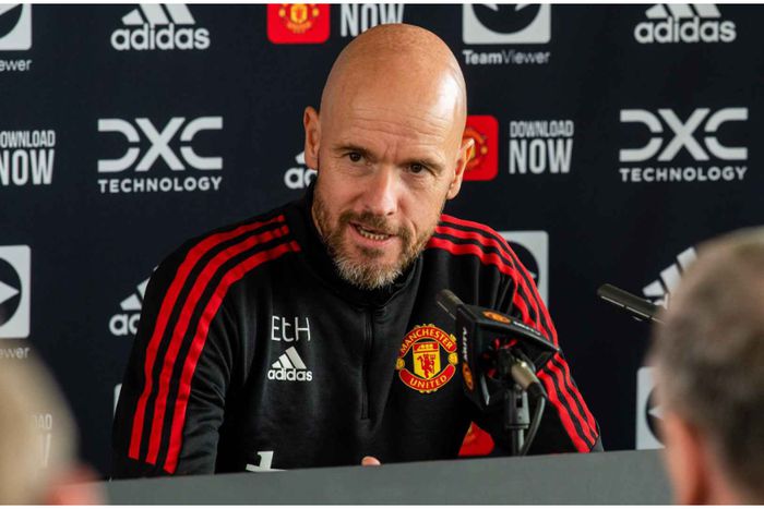 Manchester United manager Erik Ten Hag.