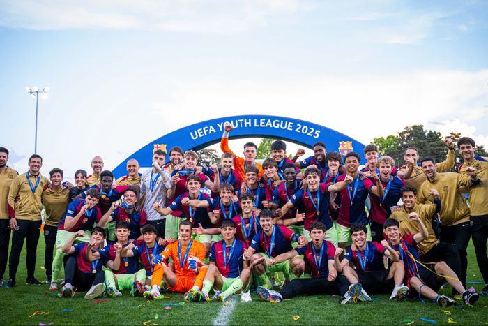 Ahead of their semifinal against Inter Milan, Barcelona won the UEFA Youth League by defeating Trabzonspor.