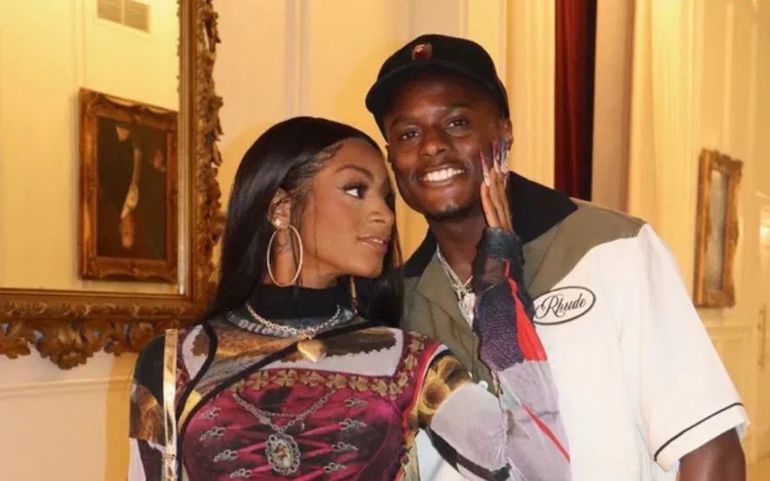 Sha'Carri Richardson and Christian Coleman