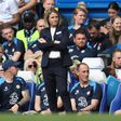 Chelsea manager Sonia Bompastor during the UEFA Womens Champions League match between Chelsea and Barcelona at Stamford Bridge in London, England (Alexander Canillas SPP)