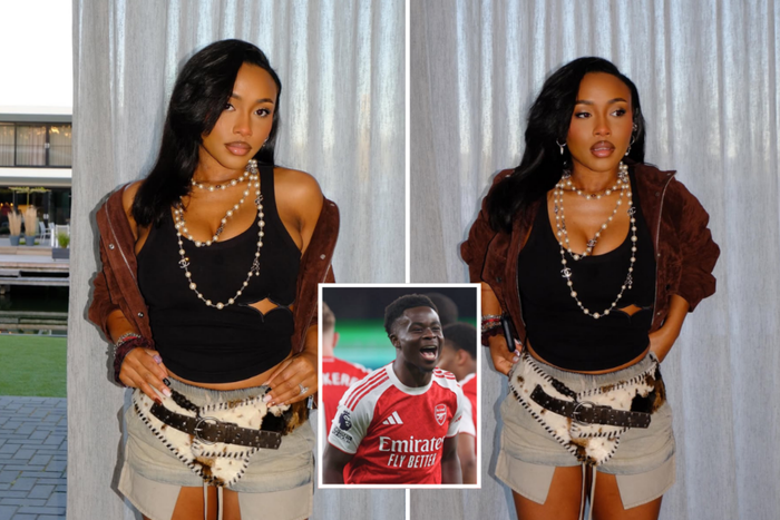 "When is the wedding?" — Fans quiz Bukayo Saka’s Nigerian fiancée as she dazzles in new photos