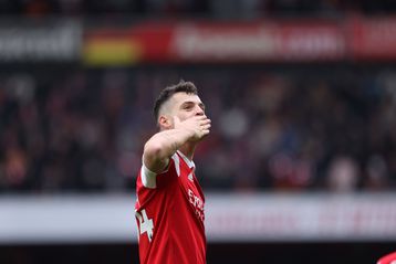 Granit Xhaka posts Arsenal farewell message