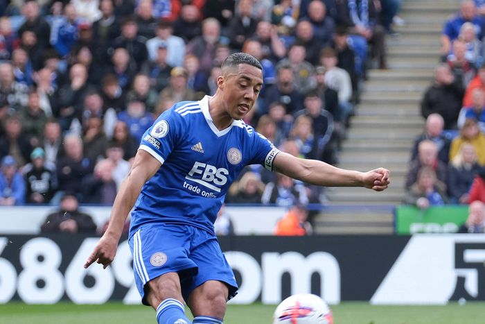 Tielemans in action for Leicester