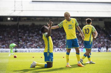 Crystal Palace vs Nottingham Forest: Awoniyi continues goal scoring streak as Nottingham Forest draw to Crystal Palace