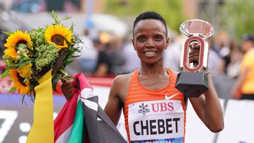Beatrice Chebet under no pressure to defend Diamond League crown