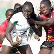 Kenya Lionesses during their 2023 Africa Cup match.