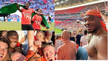 Luton born Nigerian boxer Linus Udofia celebrates promotion to Premier League