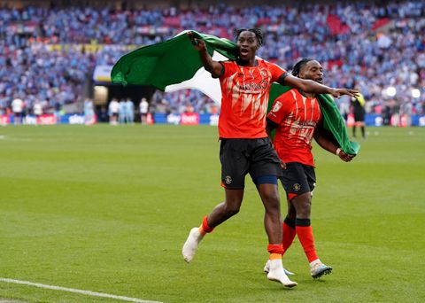 Elijah Adebayo, Gabriel Osho, and Fred Onyedinma, three Super Eagles of Nigeria eligible players, enabled Luton Town to achieve their first-ever promotion to the Premier League.