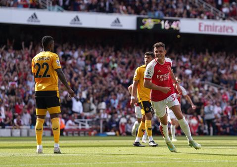 Arsenal vs Wolves: Xhaka signs off in style as Arsenal thrash Wolves in the final game of the season