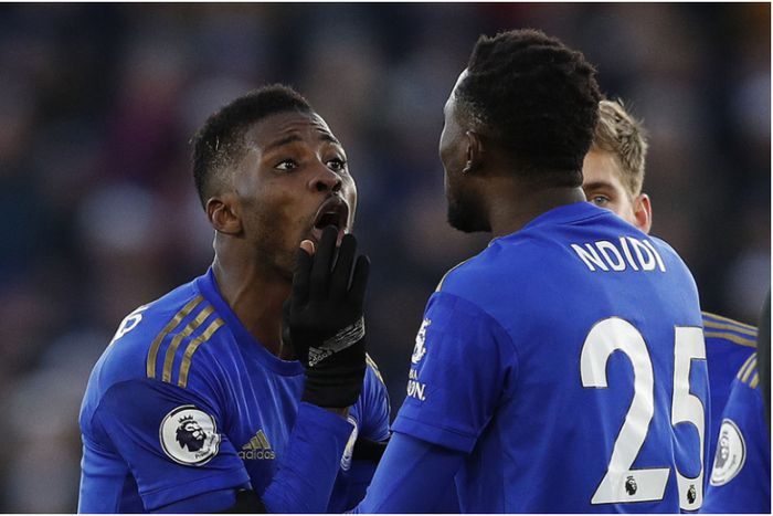 Kelechi Iheanacho and Wilfred Ndidi.