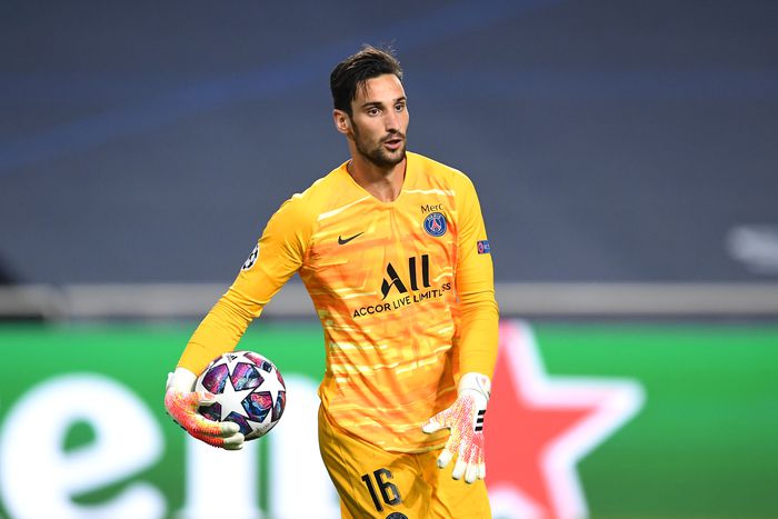 PSG goalkeeper Sergio Rico