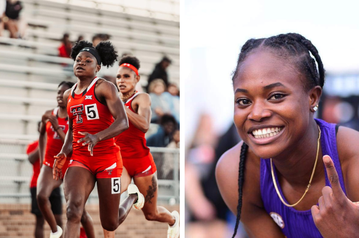 Chukwuma and Ofili qualify for the NCAA Championships in the women's 100m and 200m