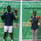 David Ekpenyong and MaryLove Edwards win CBN Senior National Open Tennis Championship