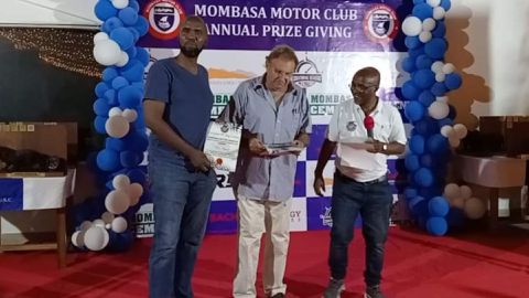 Team Tarmal, Abhijeet,  Nielsen feted at Mombasa Motor Club awards