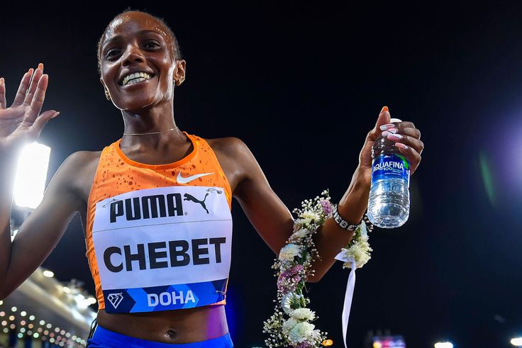Gudaf Tsegay's inspiring words to Beatrice Chebet following her world record at Prefontaine Classic