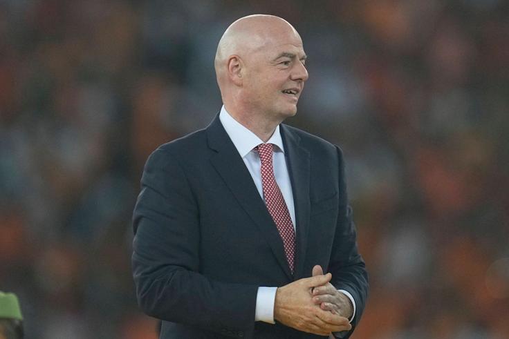 What about Nigeria? FIFA President visits massive stadium in African country