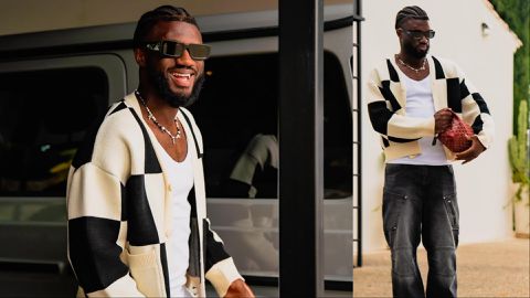 Terem Moffi: Super Eagles star shows off stylish outfit