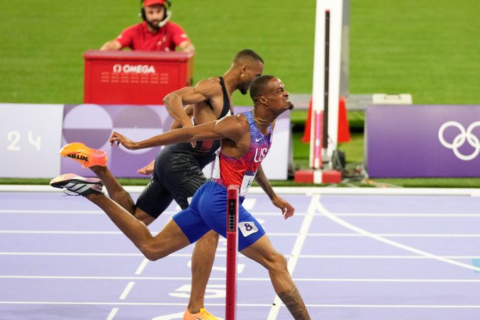 Quincy Hall Explains Mental Trait That Made Him Stun Matthew Hudson-Smith to Clich 400m Olympic Gold