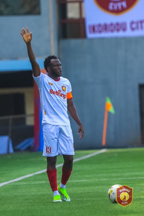 Ikorodu City's captain fantastic Waliu Ojetoye.