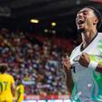Femi Azeez scores a brace against Zimbabwe || imago